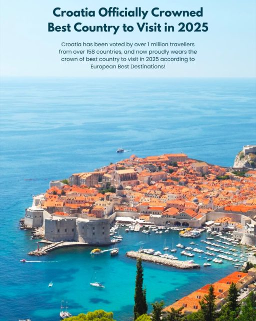 Croatia has been crowned the best country to visit in Europe in 2025 - and it’s no surprise! 🇭🇷 
With it’s breathtaking coastline, crystal clear waters and vibrant culture, it’s a dream destination🤩
Dubrovnik shines as the Pearl of the Adriatic💎 
And of course no trip is complete without experiencing the magic of @boatpartycroatia where summer memories are made ☀️ 

#boatpartydubrovnik #croatiaboatparty #travelcroatia #europetravel2025 #adriaticvibes #dubrovnik🇭🇷