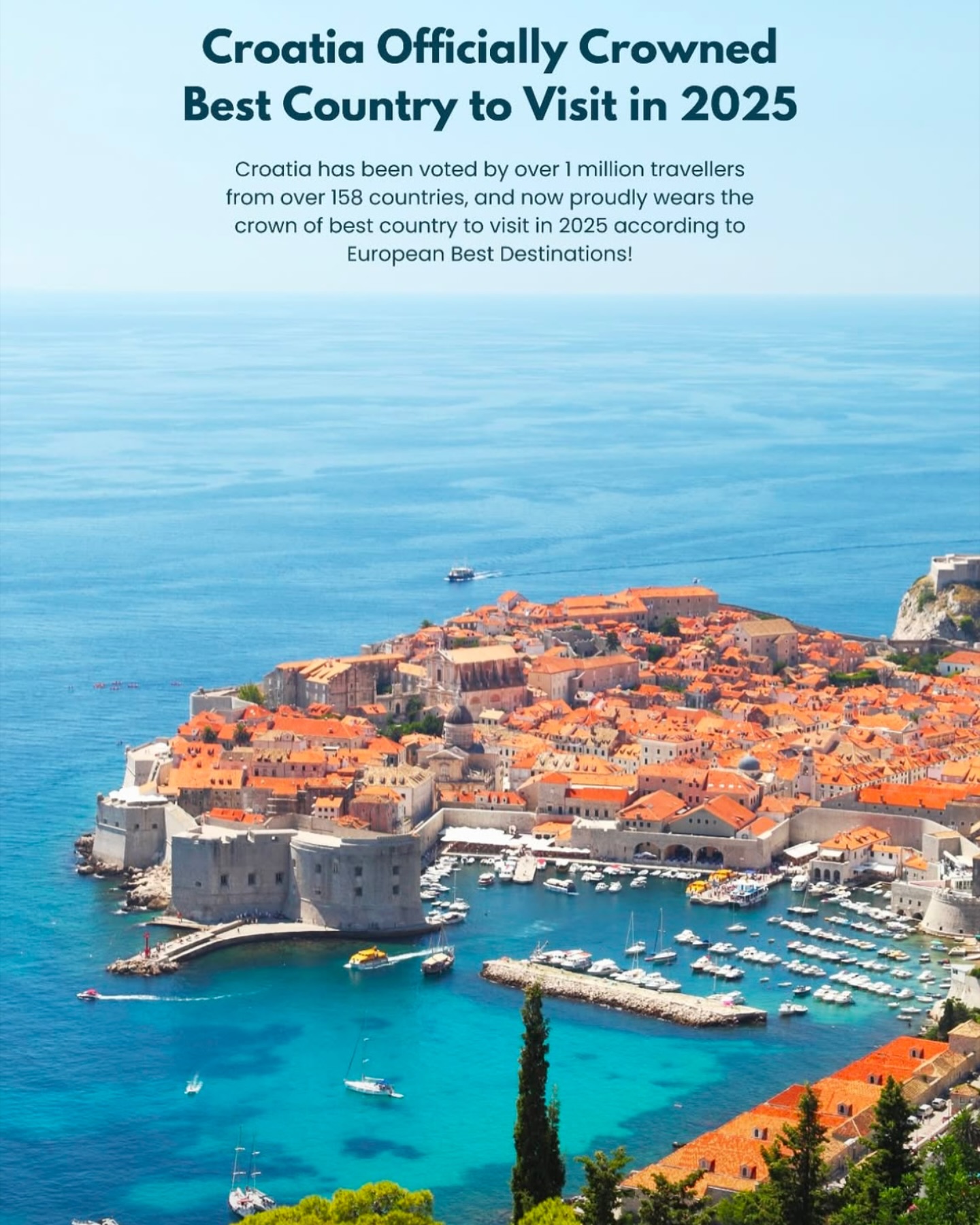 Croatia has been crowned the best country to visit in Europe in 2025 - and it’s no surprise! 🇭🇷 
With it’s breathtaking coastline, crystal clear waters and vibrant culture, it’s a dream destination🤩
Dubrovnik shines as the Pearl of the Adriatic💎 
And of course no trip is complete without experiencing the magic of @boatpartycroatia where summer memories are made ☀️ 

#boatpartydubrovnik #croatiaboatparty #travelcroatia #europetravel2025 #adriaticvibes #dubrovnik🇭🇷